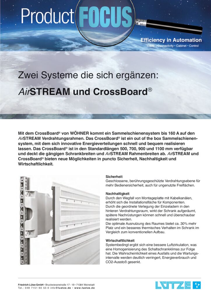 thumbnail of Product Focus Airstream und Crossboard