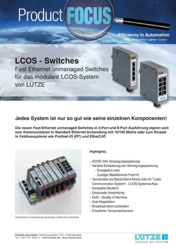 thumbnail of Product Focus LCOS-Switches