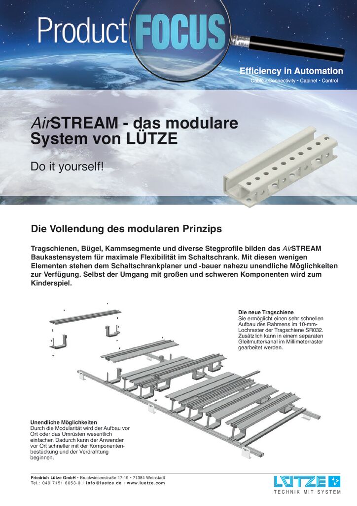 thumbnail of Product Focus modulares System